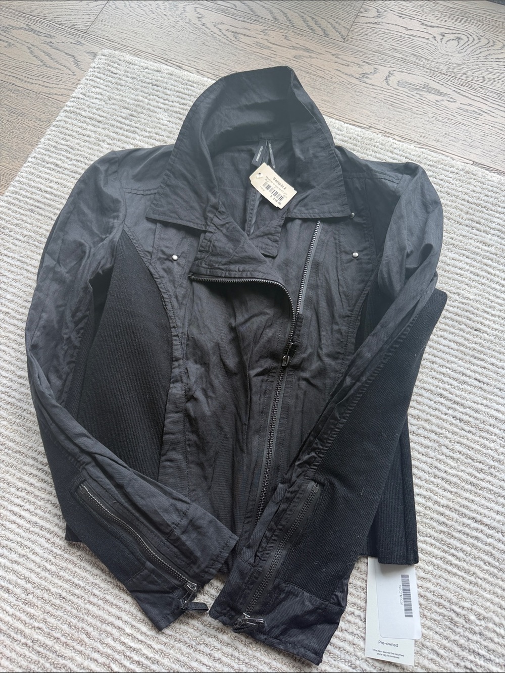 Stella Carakasi Black Zip-Front Jacket